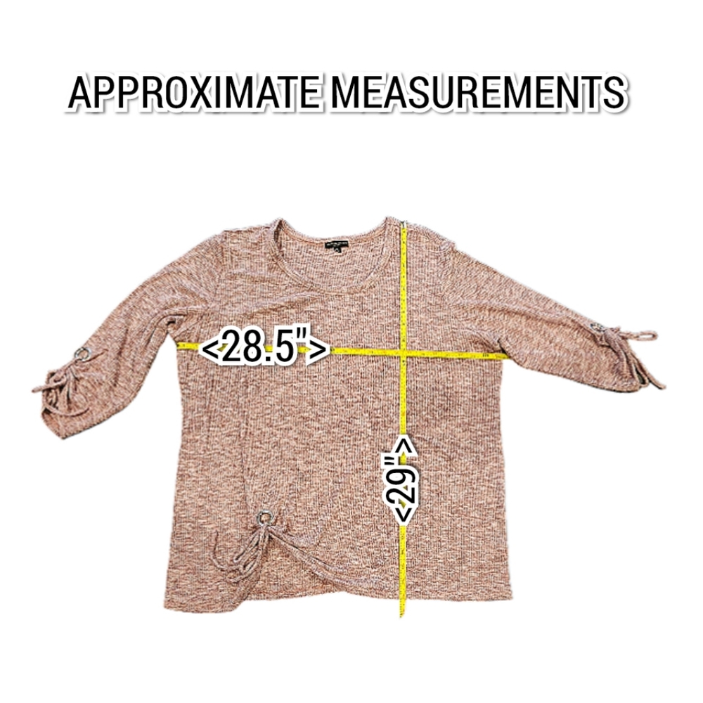 SIGNATURE STUDIO PLUS SIZE CASUAL TOP 3X - Picture 8 of 12